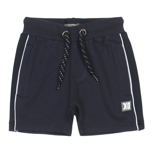 DJ Dutchjeans DJ Dutch jongens korte joggingbroek met smalle bies Navy