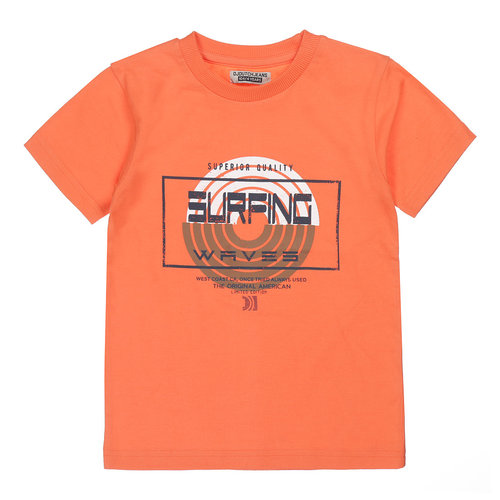 DJ Dutchjeans DJ Dutch jongens t-shirt Surfing Orange