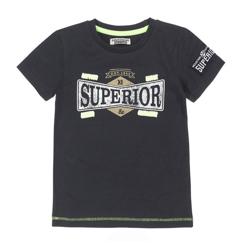 DJ Dutchjeans DJ Dutch jongens t-shirt Superior Antracite DJ Dutchjeans DJ Dutch jongens t-shirt Superior Antracite