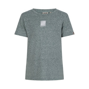 Daily7 Daily7 jongens t-shirt met backprint Slate Green