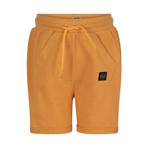 Daily7 Daily7 jongens korte joggingbroek Kangaroo Pocket Golden Yellow