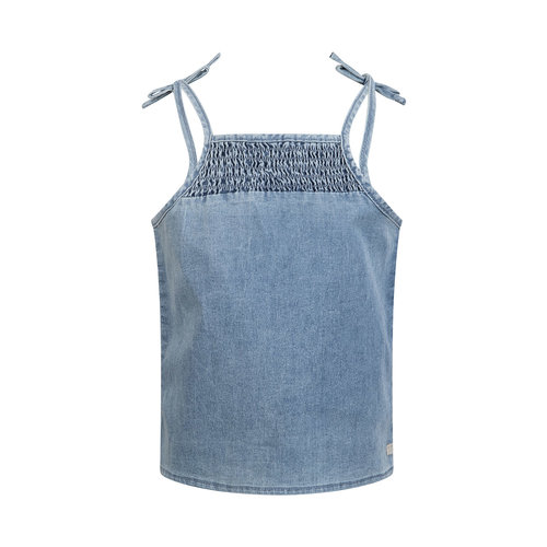 Daily7 Daily7 meisjes Denim top Medium Blue