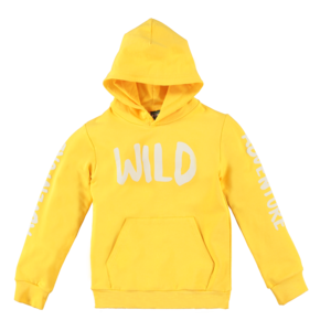 B'Chill B'Chill jongens hoodie Ruud Wild Yellow