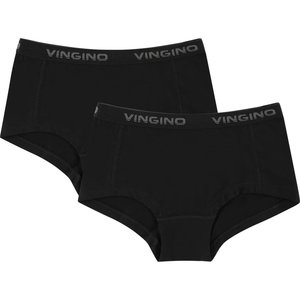 Vingino Vingino meiden ondergoed boxers 2-pack Black