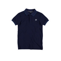 Bellaire jongens polo t-shirt met klein logo Navy Blazer
