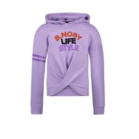 B.Nosy meisjes hoodie Life Style Lilac