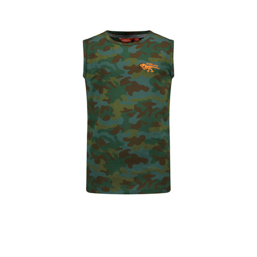 TYGO & vito TYGO & vito jongens hemd camouflage aop Dark Army TYGO & vito TYGO & vito jongens hemd camouflage aop Dark Army