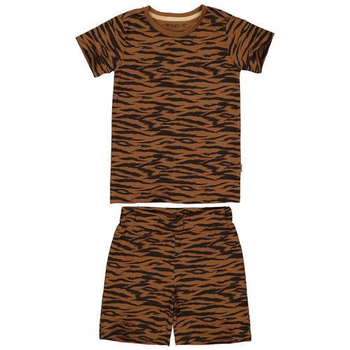 Quapi Quapi jongens pyjama Pim aop Brown Tiger Quapi Quapi jongens pyjama Pim aop Brown Tiger