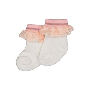Quapi Quapi newborn baby meisjes sokken Prisca Off White