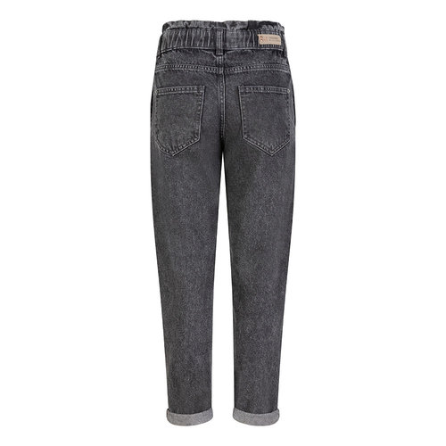 Indian Blue Jeans Indian Blue meiden Mom Fit jeans Lucy Dark Grey Denim