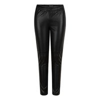 Indian Blue meiden fake leather broek Black