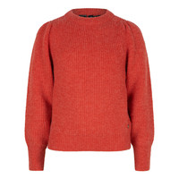 Indian Blue meiden gebreide sweater Chunky Orange Red