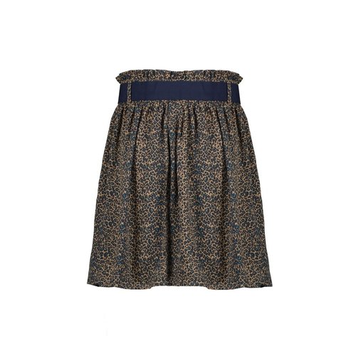 NoBell NoBell meiden rok Nanu aop panterprint met riem