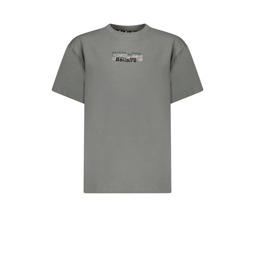 Bellaire Bellaire jongens t-shirt met tripple logo Sage