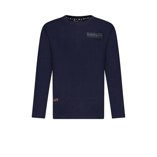 Bellaire Bellaire jongens shirt met klein logo Navy Blazer