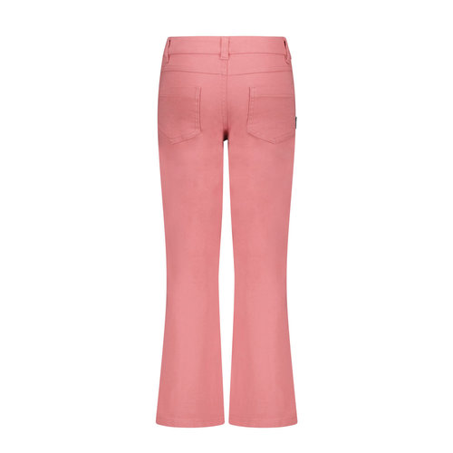 B.Nosy B.Nosy meisjes flared pants denim pantalon Strawberry Ice