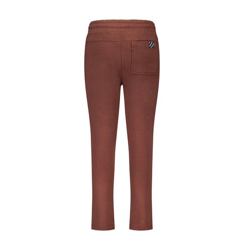 B.Nosy B.Nosy jongens joggingbroek met zakken en geplooide kniestukken Hazel Brown