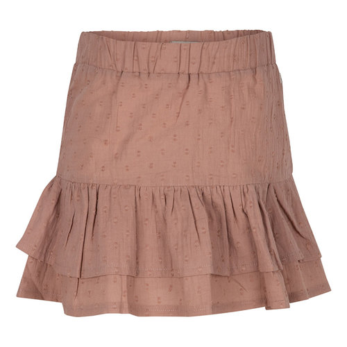 Daily7 Daily7 meisjes rok Broderie Rose Tan