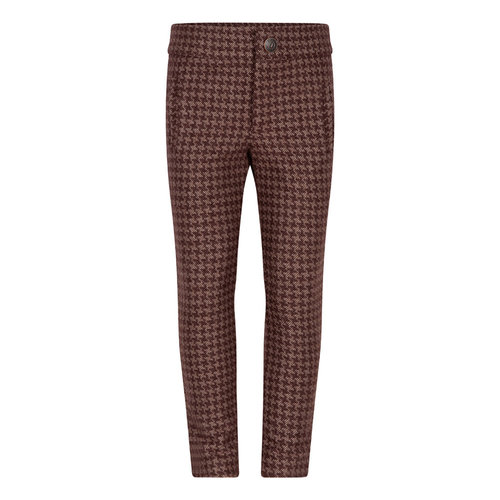 Daily7 Daily7 meisjes broek Fancy Print Dark Mauve Daily7 Daily7 meisjes broek Fancy Print Dark Mauve
