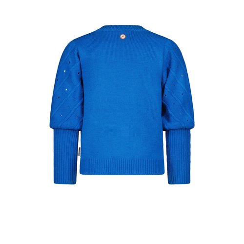 B.Nosy B.Nosy meisjes gebreide sweater Sky Blue