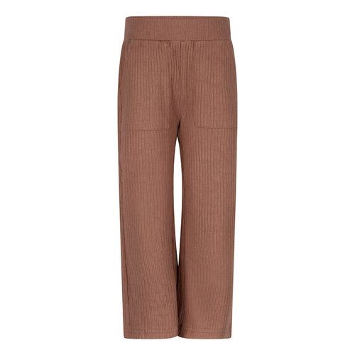 Daily7 Daily7 meisjes wijde broek Rib Pockets Rose Tan