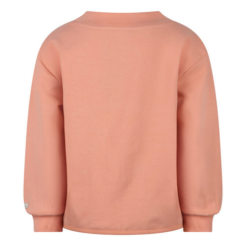 Daily7 Daily7 meisjes sweater colneck Daily Fresh Coral