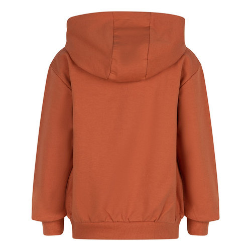 Daily7 Daily7 meisjes hoodie Escape Ordinairy Dusty Terra Cotta