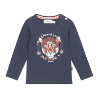 Dirkje baby meisjes shirt Tiger Navy