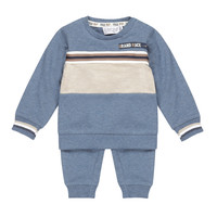 Dirkje baby jongens 2-delig setje colorblock Grand Race Blue Melee