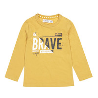 Dirkje baby jongens shirt Brave Ochre