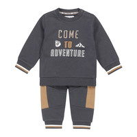 Dirkje baby jongens 2-delig setje Come to Adventure Dark Blue