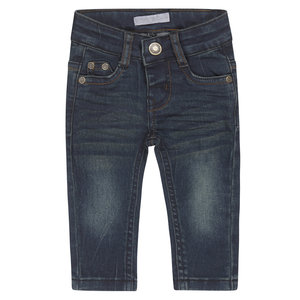 Dirkje Dirkje baby jongens jeans met stoere wassing Blue