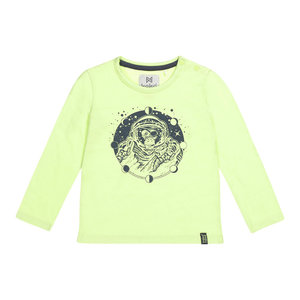 Koko Noko Koko Noko jongens shirt Monkey Astronaut Neon Lime