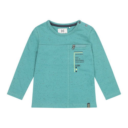 Koko Noko Koko Noko jongens shirt Adventurers Teal Green