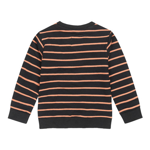 Koko Noko Koko Noko jongens sweater met strepen Black