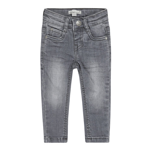 Koko Noko Koko Noko meisjes skinny jeans met zilver detail Grey Koko Noko Koko Noko meisjes skinny jeans met zilver detail Grey