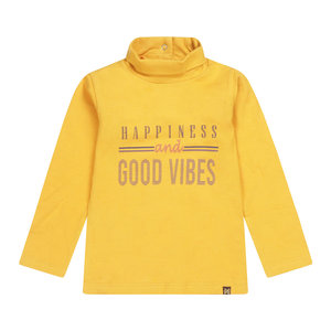 Koko Noko koko Noko meisjes shirt met coll Good Vibes Ochre