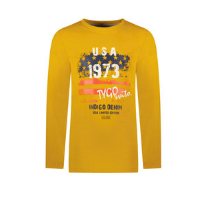 TYGO & vito TYGO & vito jongens shirt USA 1973 Golden Yellow