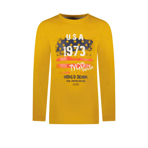 TYGO & vito TYGO & vito jongens shirt USA 1973 Golden Yellow