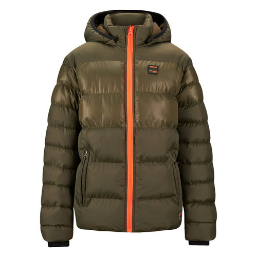 RETOUR Retour jongens winterjas Pim Deep Olive