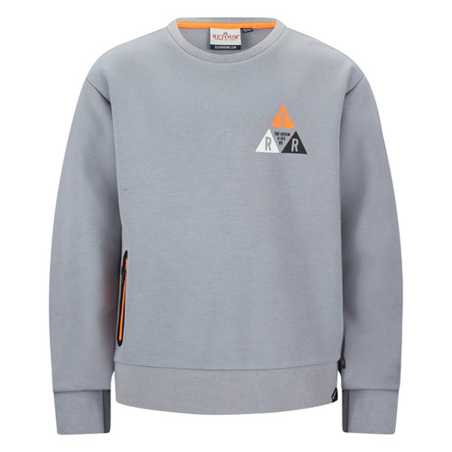 RETOUR Retour jongens sweater Sef Light Steel