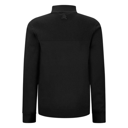 RETOUR Retour jongens sweater met coll Floyd Deep Black