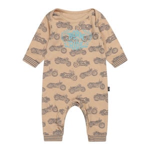 Charlie Choe Charlie Choe baby jongens pyjama aop Born to Ride Sand