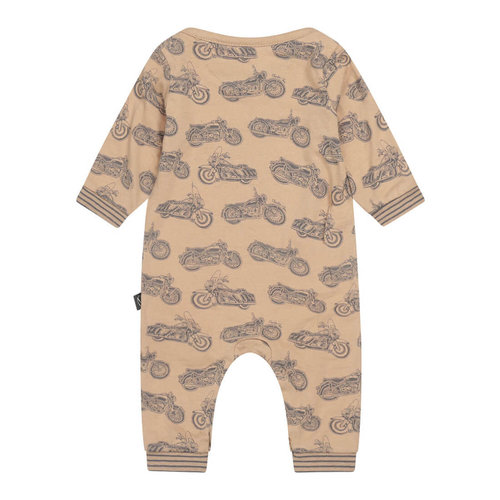 Charlie Choe Charlie Choe baby jongens pyjama aop Born to Ride Sand