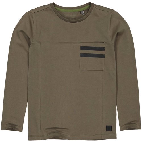 LEVV Levv jongens shirt Abdel Green Greyish