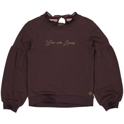 LEVV Levv meiden sweater Alouise Brown Dark