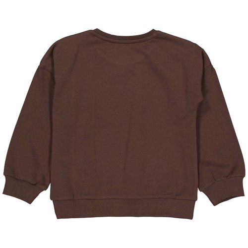 LEVV Levv meisjes sweater Bodile Brown Dark