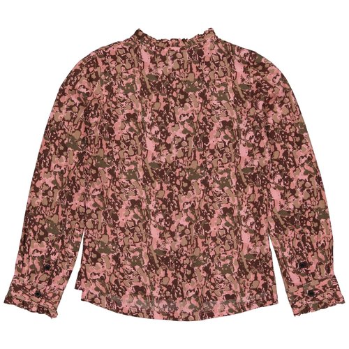 LEVV Levv meiden blouse Ami aop Pink Salmon Spots
