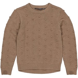 LEVV Levv meiden sweater Ana Brown Sesam