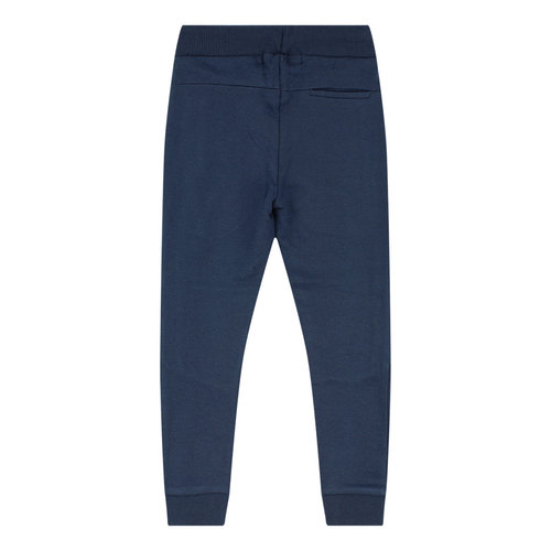 Koko Noko Koko Noko jongens joggingbroek met bies met logo Blue